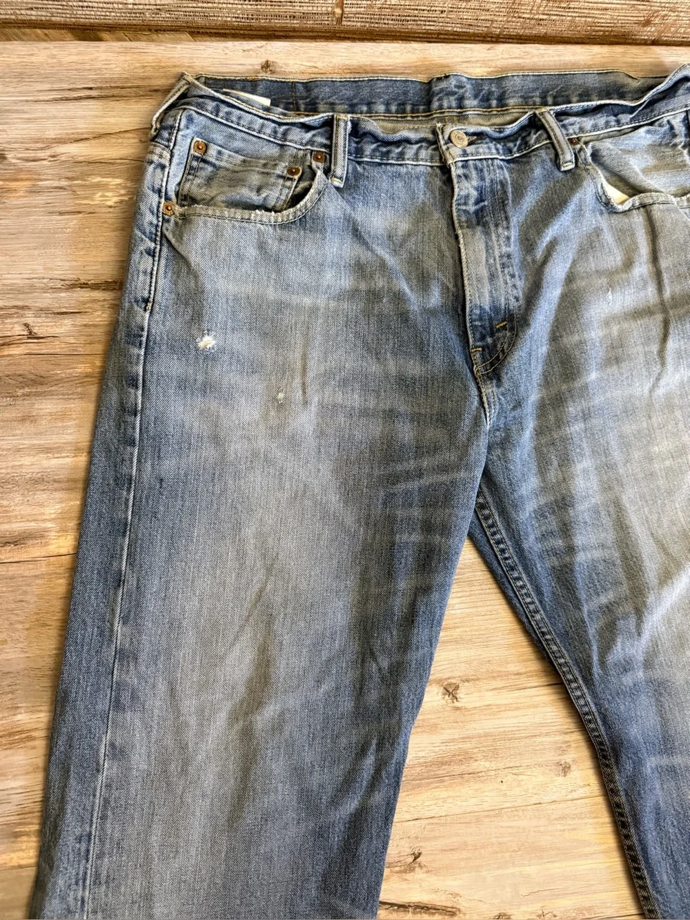 Levi’s 569 Jeans Men’s 36x30 Loose Straight Fit Blue Fair 100% Cotton Mexico